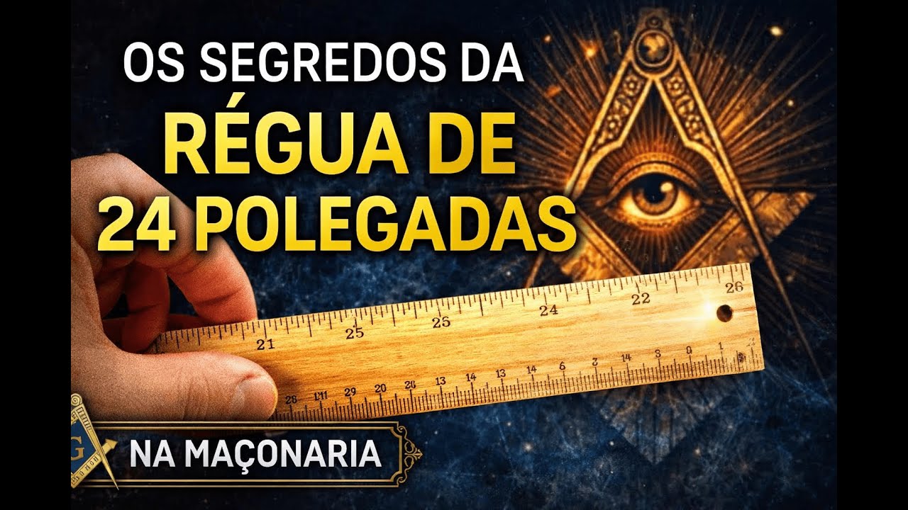OS MISTÉRIOS DA RÉGUA DE 24 POLEGADAS NO GRAU DE COMPANHEIRO