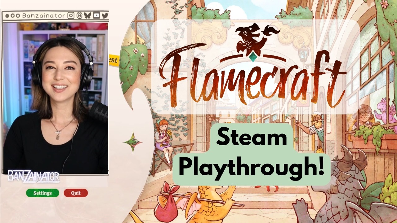 The cutest board game is on Steam! Flamecraft Playthrough