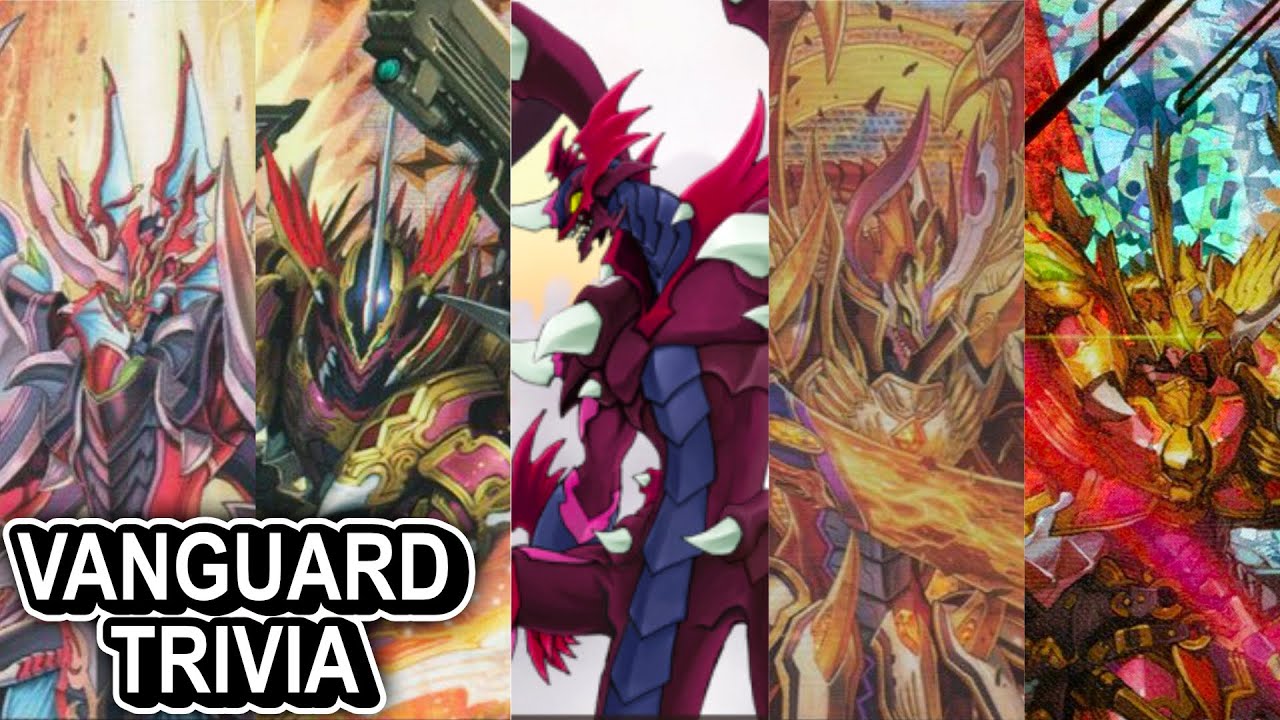 Cardfight Vanguard Trivia: The Dragonic Overlord Archetype