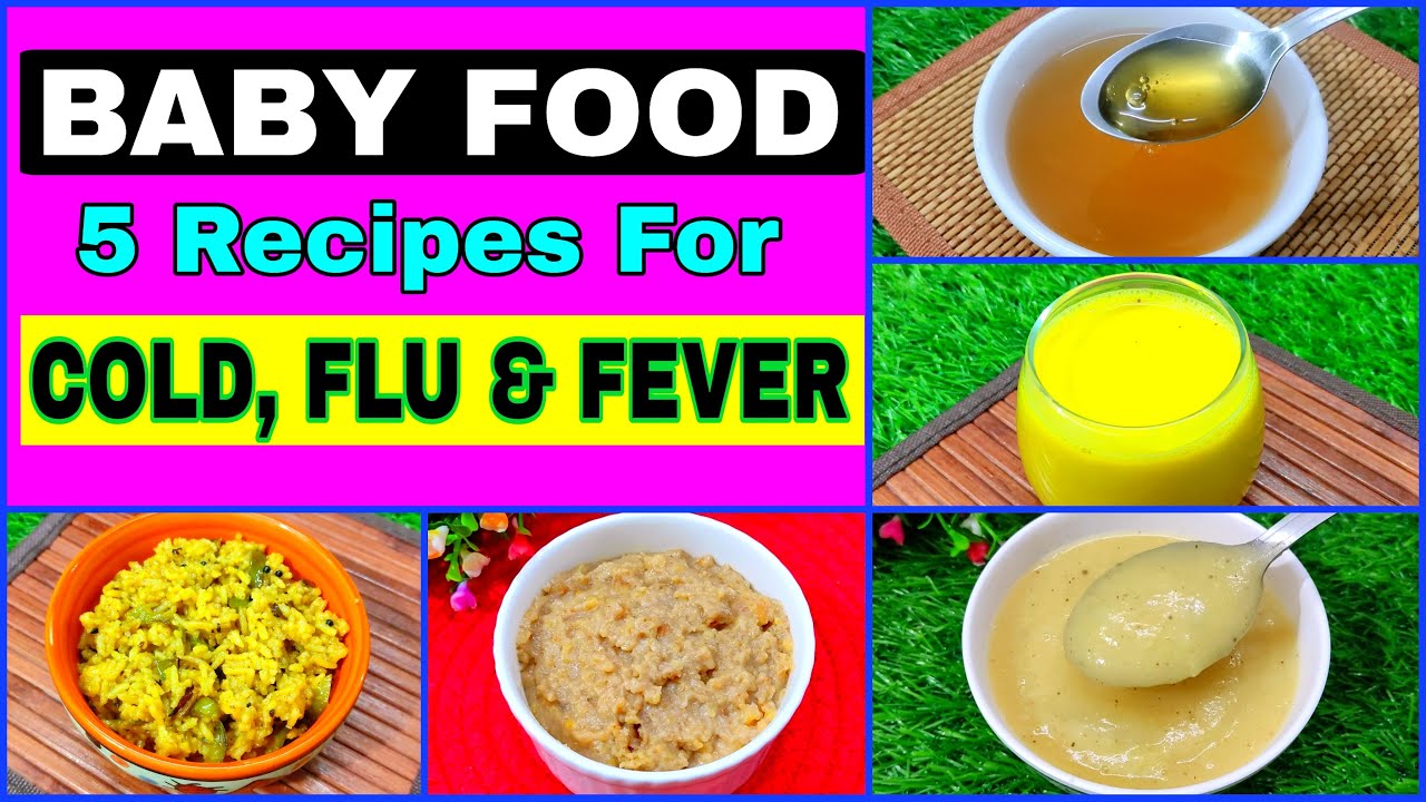 Baby Food Recipes For Cold, Cough And Fever 1- 6 Years | Winter Baby Food | Healthy Food Bites