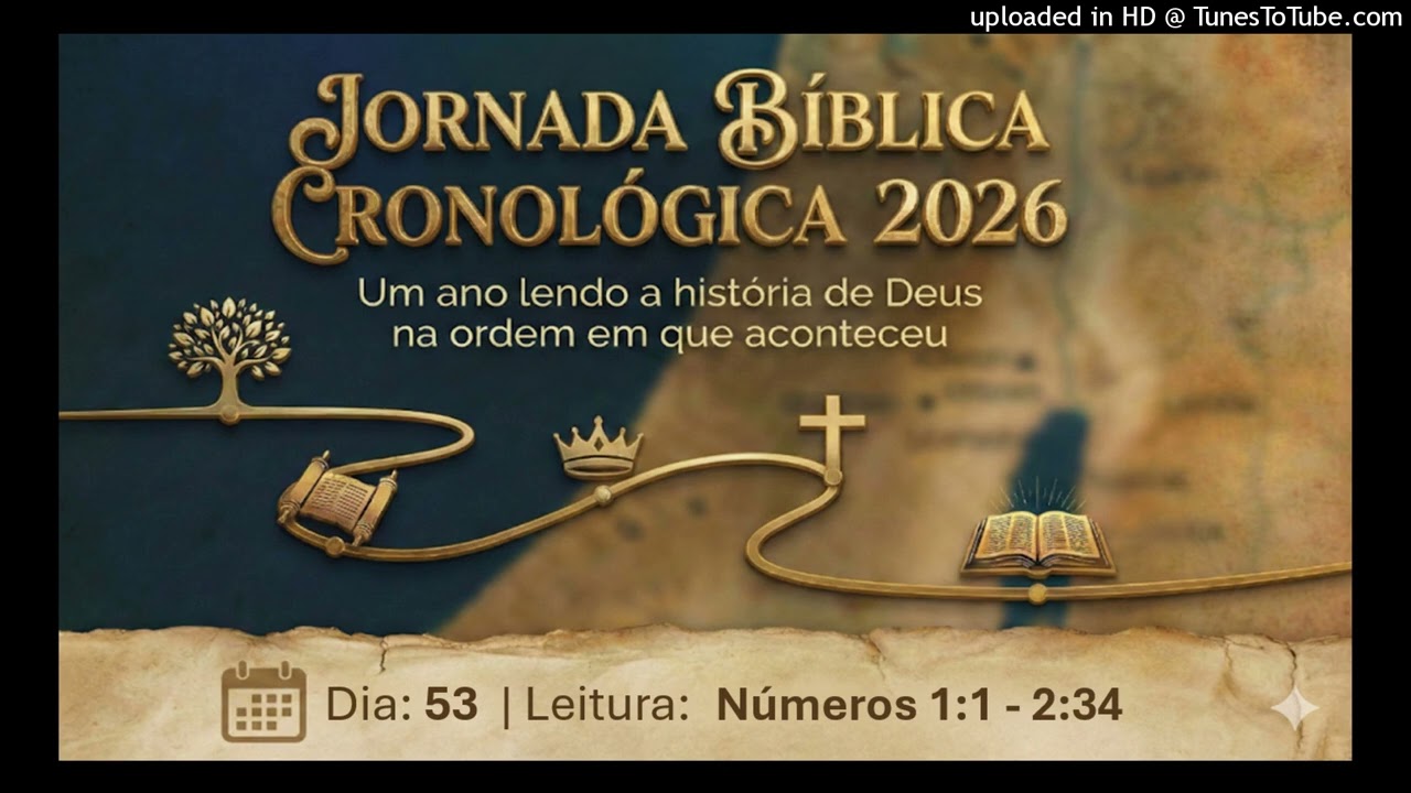 Dia 53: A Ordem Divina e o Alistamento para a Marcha | Números 1 e 2