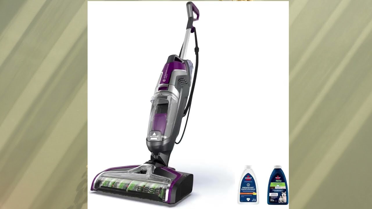BISSELL CrossWave Edge, Multi Surface Hard Floor Cleaner Wet Dry Vacuum with Zero Gap Edge Technolog