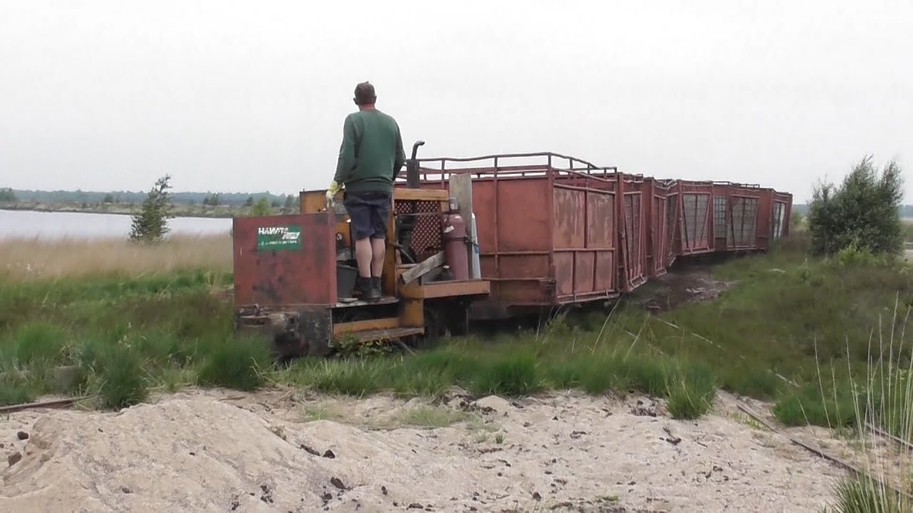 Feldbahn Torfbahn Torfwerk Tabeling im Goldenstedter Moor