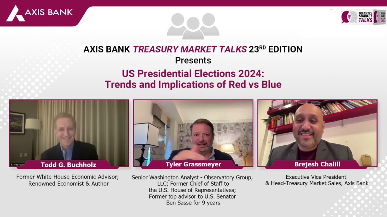 Treasury Market Talks by Axis Bank I US Presidential Elections 2024