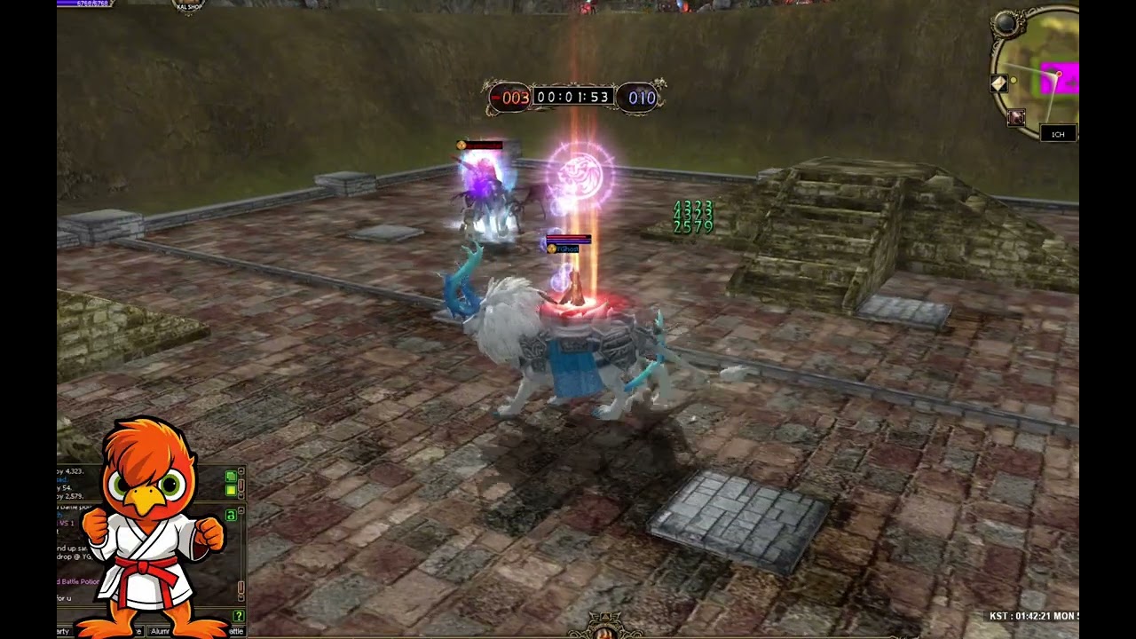 Kalonline (PVP) - Duel Tournament - YGhost Level 124 (ASC) vs spazzmaster Level 124 (GOS) - Who Wins