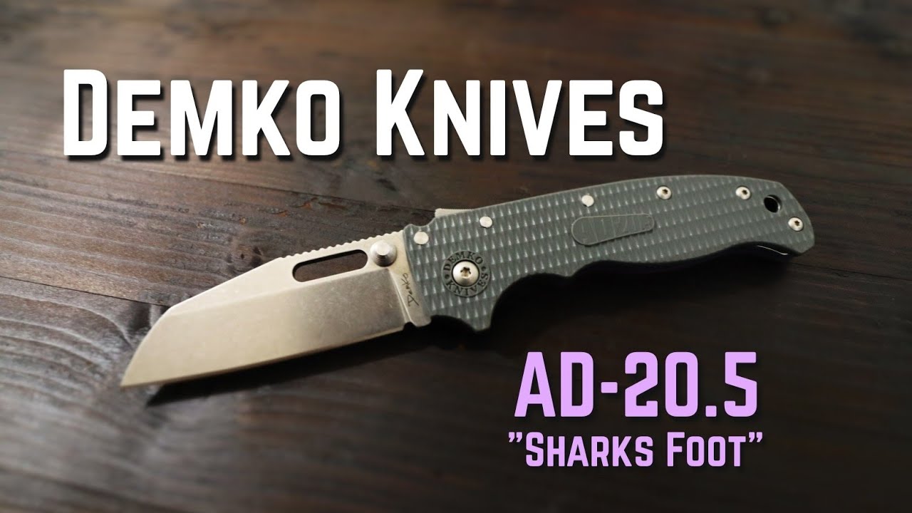 Custom Demko Knives AD-20.5 Pocket Knife W/G-Carta Scales!!! #gcarta #demkoknives #custom