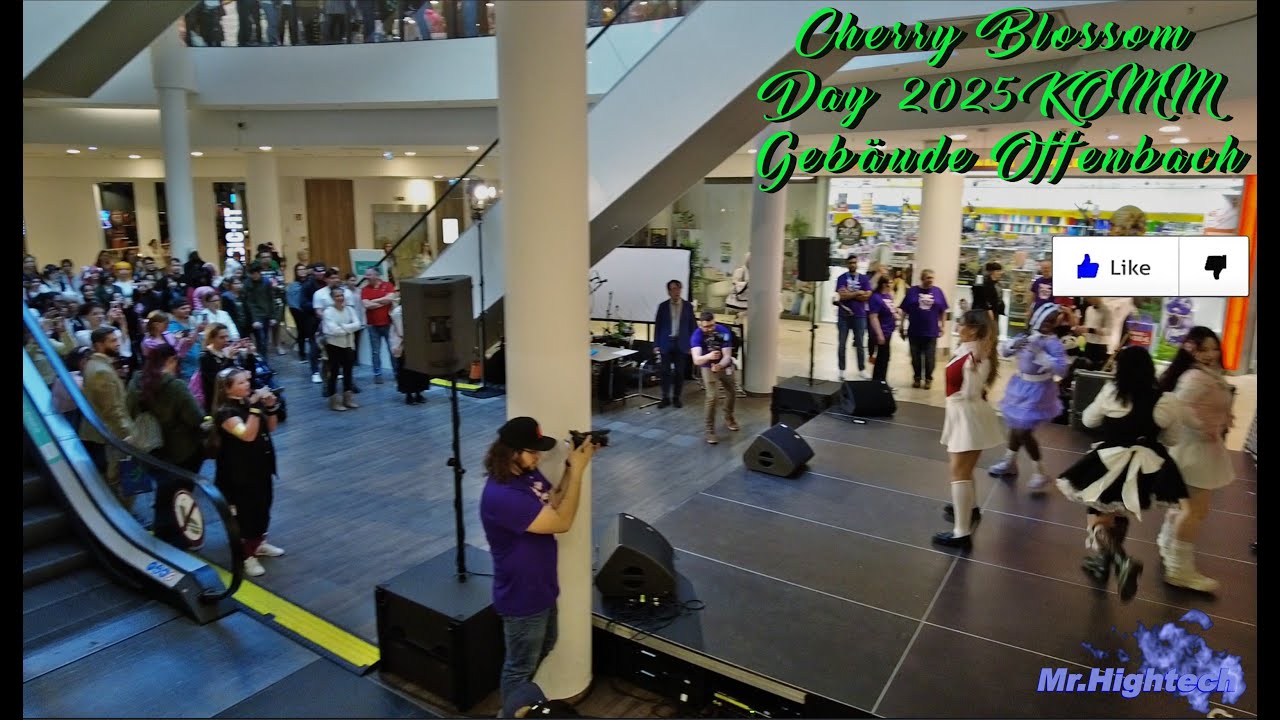 Cherry Blossom Day 2025 Offenbach im KOMM Gebäude FULL HD 50FPS
