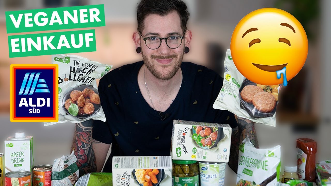 FETTE AUSBEUTE – Vegan Einkaufen Aldi Süd 2021 🌿