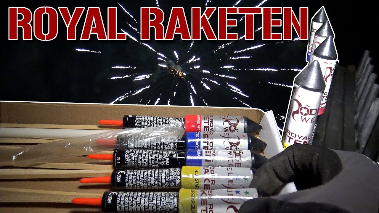 ROYAL RAKETEN von Röder Feuerwerk | Geile Teile! | 9€