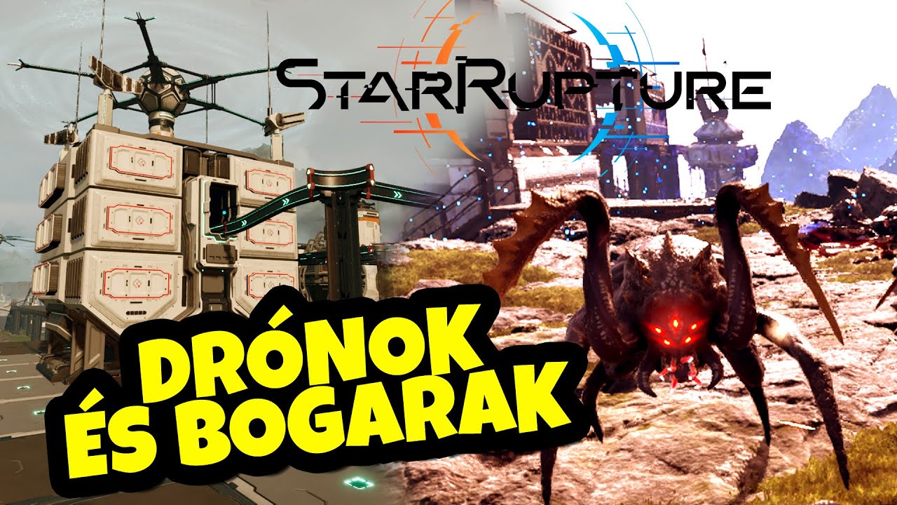 StarRupture - Drón logisztika és bogár vadászat