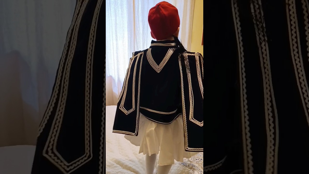 How to wear greek national costume 