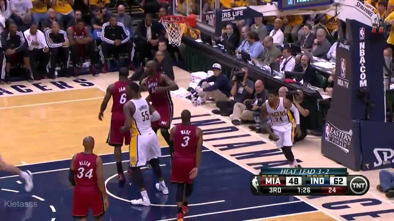 Paul George 28 points vs Miami (Full Highlights) (2013 NBA Playoffs GM 6) ᴴᴰ