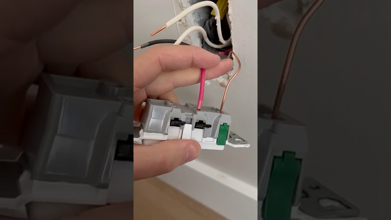 How to Install: Leviton Lever Edge 15A Tamper-Resistant Outlet  B0C86NMRVL  
