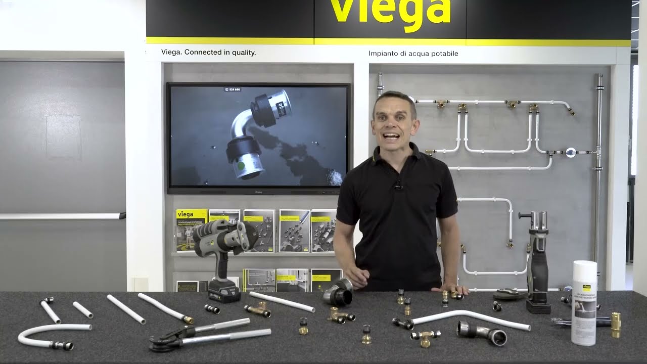Tech-Tips: Viega Smartpress, sistema di raccordi dal flusso ottimizzato