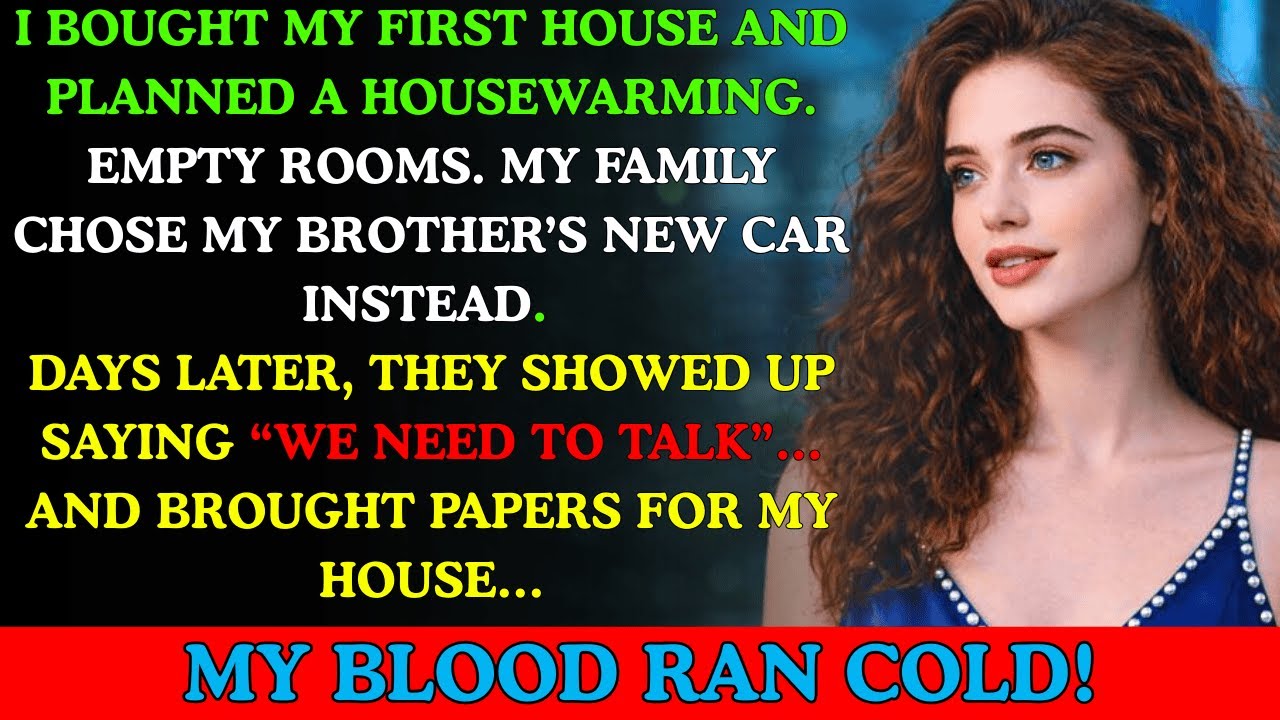My Family Ignored My HOUSEWARMING to Celebrate My Brother’s New Car — Then Showed Up Demanding My..