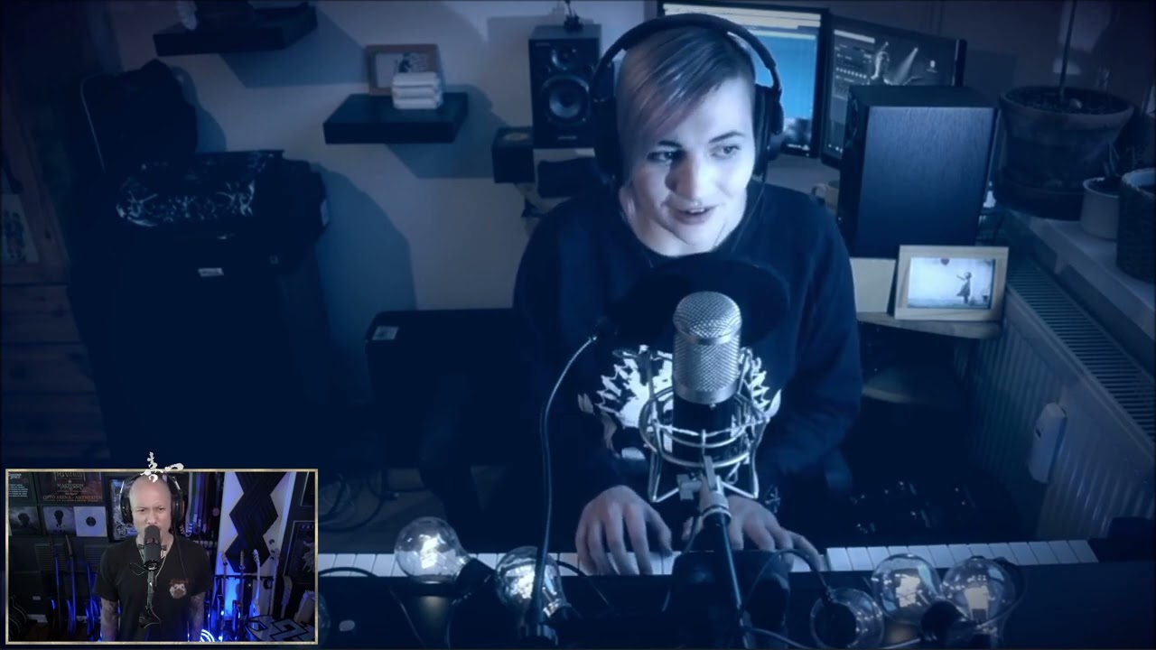 Matt Heafy (Trivium) - 'The Sin And The Sentence' Piano & Vocal Reaction I  @LeaMoonchild
