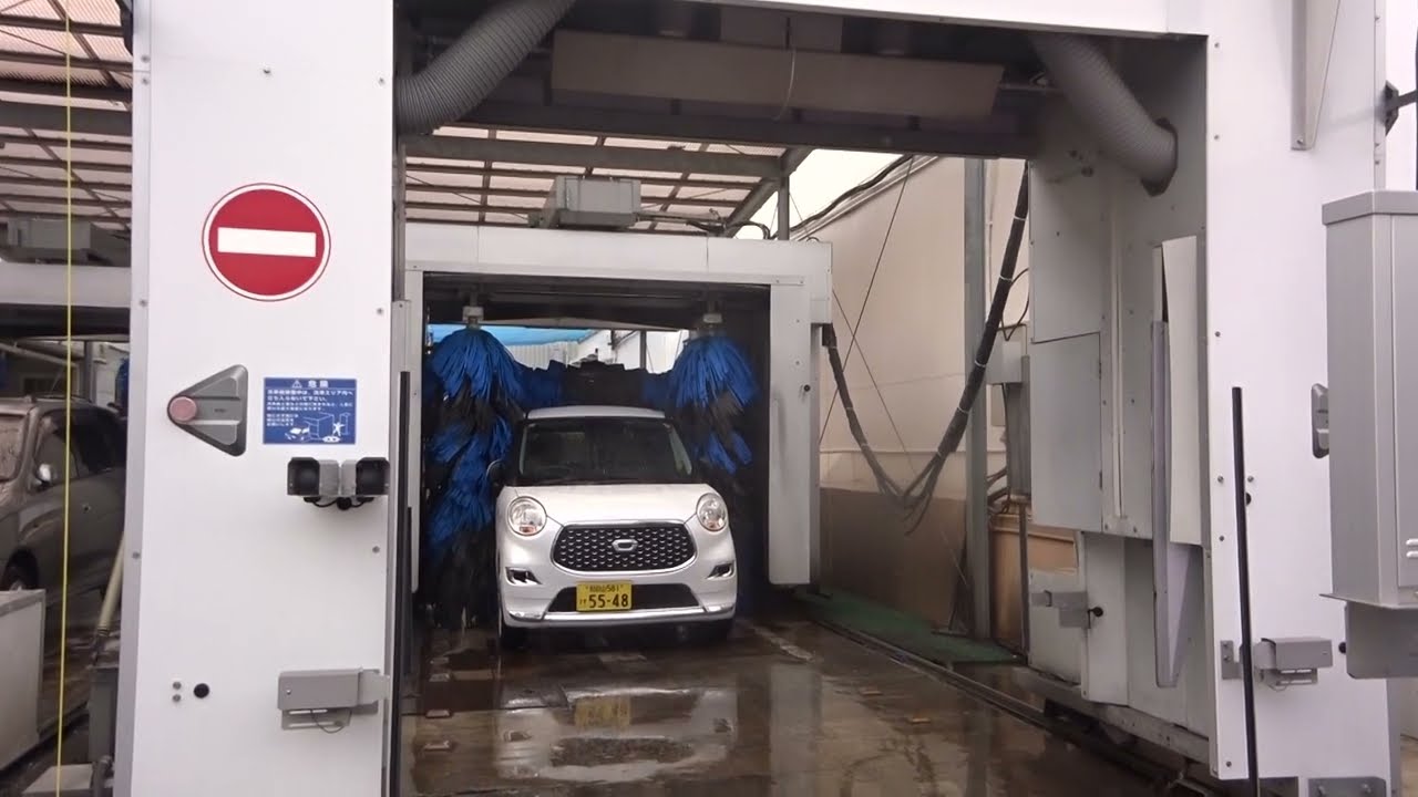 1045【ダイフク洗車機】ツインフェクト・リーシアを出口側より