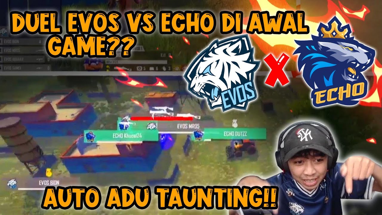 PERTEMPURAN EVOS ESPORT VS ECHO ESPORT DI EARLY GAME BIKIN GREGET!! MATCH 1 FINAL FFML