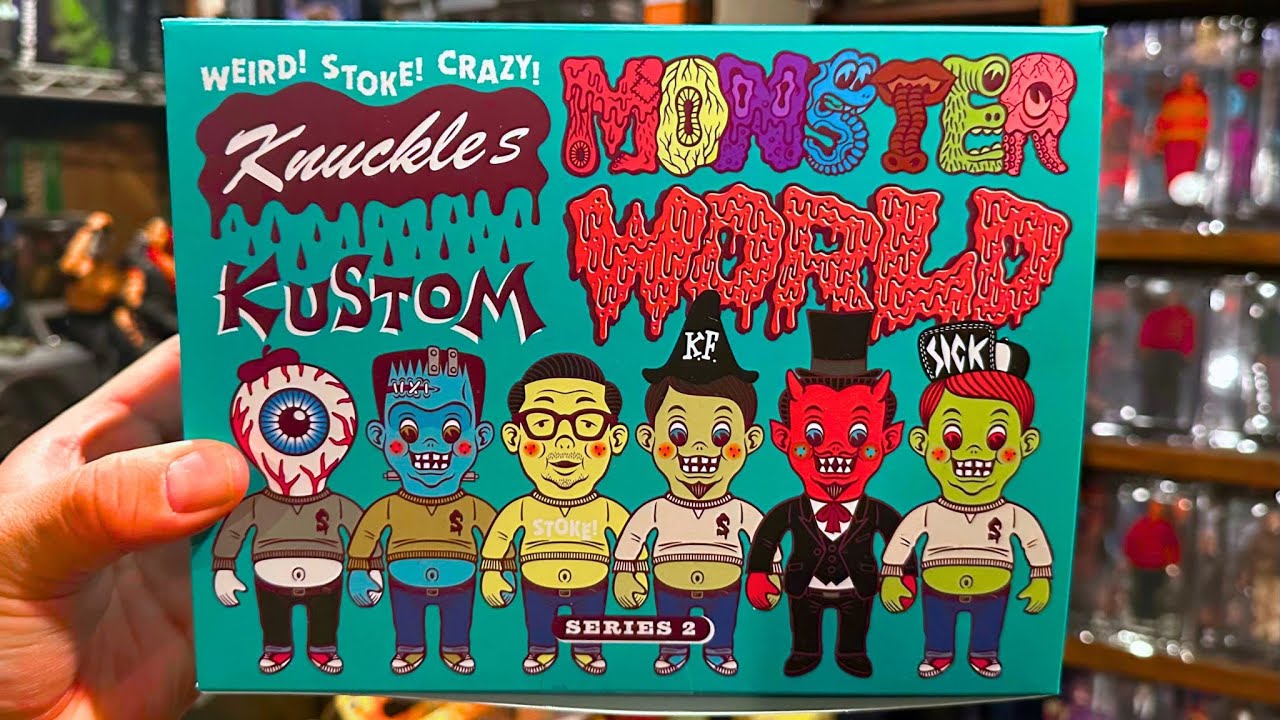 HEADLOCK STUDIO | KNUCKLES KUSTOMS | MONSTER WORLD VOL. 2 | BLIND BOX UNBOXING