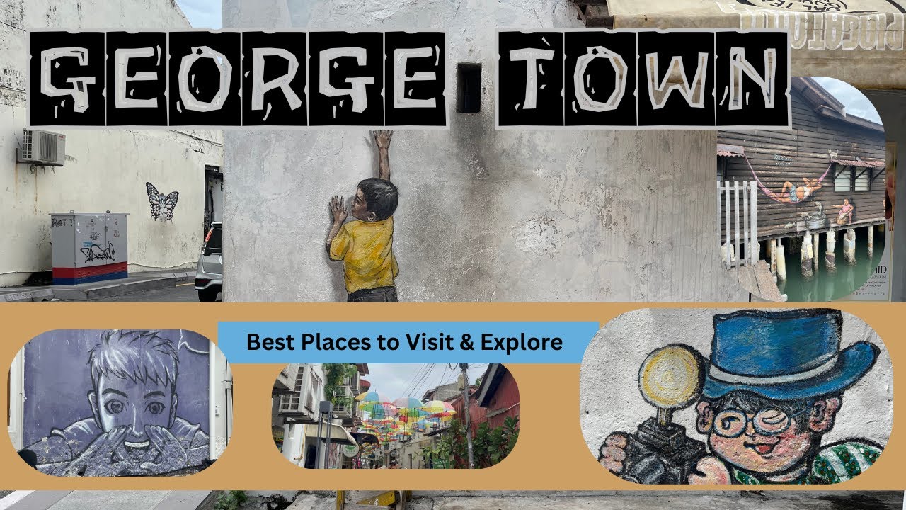 English: A day in George Town, Penang #penang  #penangtravel #georgetown #streetart #arttravel 
