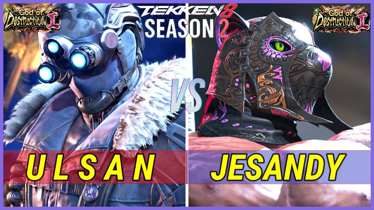 Tekken 8 (Ver.2.02) | ULSAN (#2 Ranked Dragunov) Vs JESANDY (#7 Ranked King) Ranked Matches
