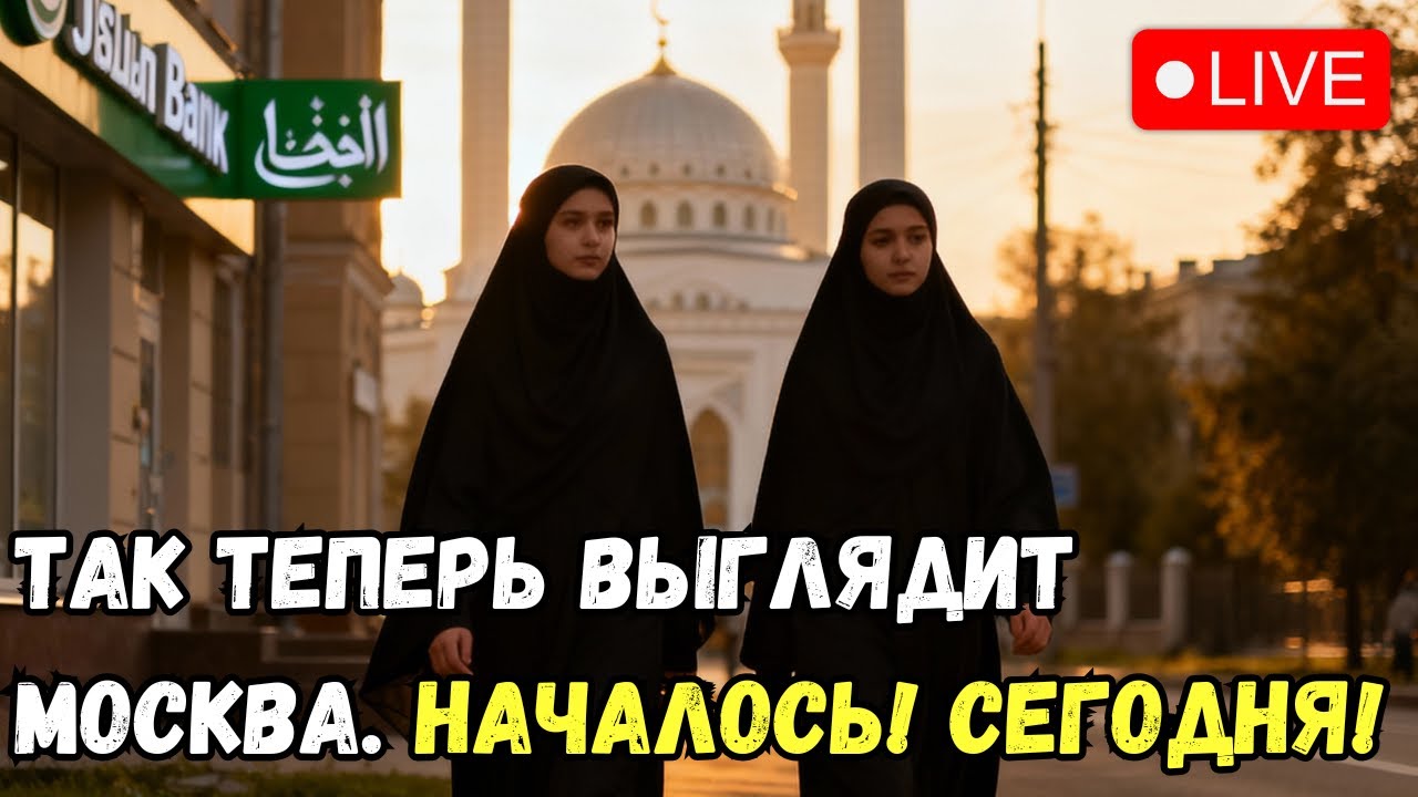 МОСКВА Превращается В ИСЛАМСКИЙ Город! 