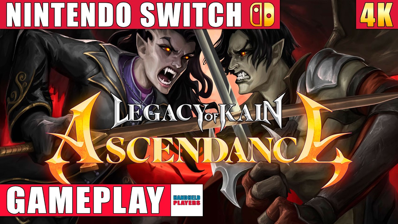 Legacy of Kain: Ascendance Nintendo Switch 1 Gameplay in 4K