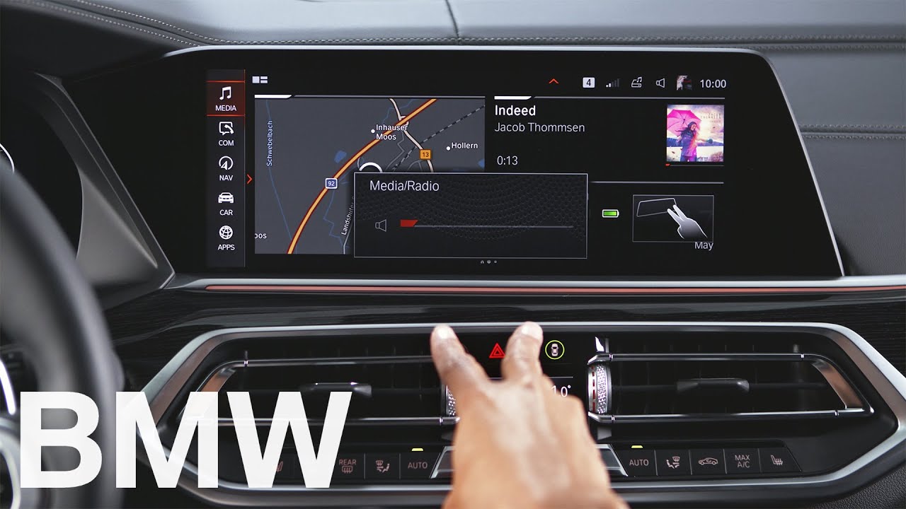 Используйте управление жестами максимально эффективно: видеоинструкции BMW