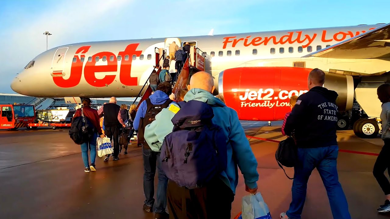 [INFLIGHT] Jet2 757-200 Manchester - Lanzarote (Full Flight)