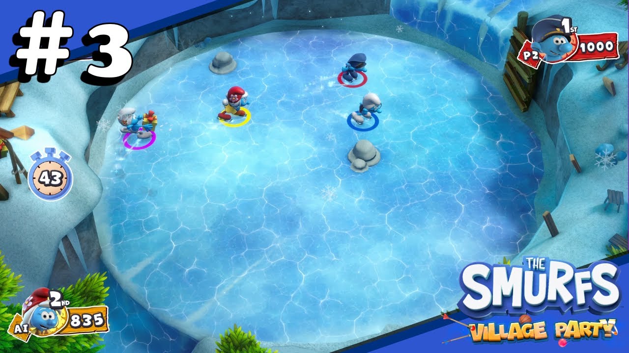 Smurfs' Village Party - Ice Smurfer - Minigame 03 - 4K (No Commentary)