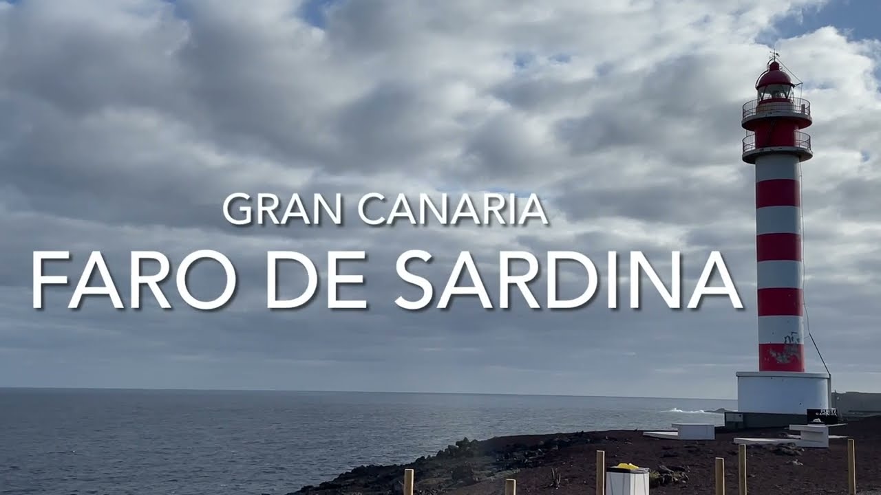 Faro de Sardina, Gran Canaria (4K)