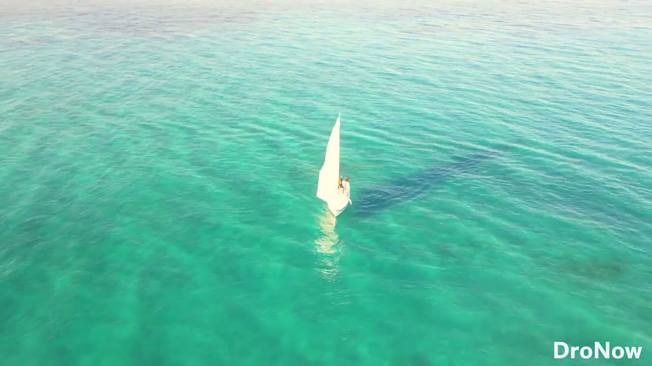 Aerial Exploration of Kelibia: Beaches, Waves, and Sunsets | Drone Footage in Tunisia