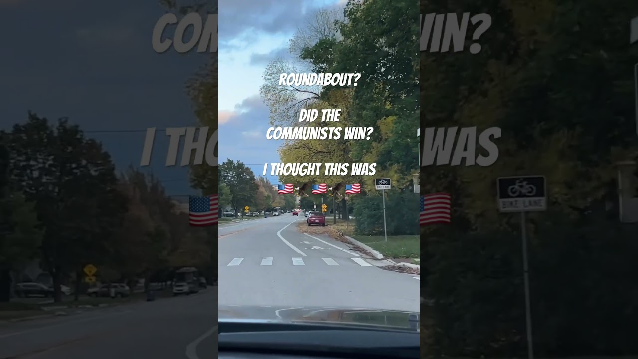 Communist Roundabouts: The Funniest Road Obstacles Caught on Dash Cam!