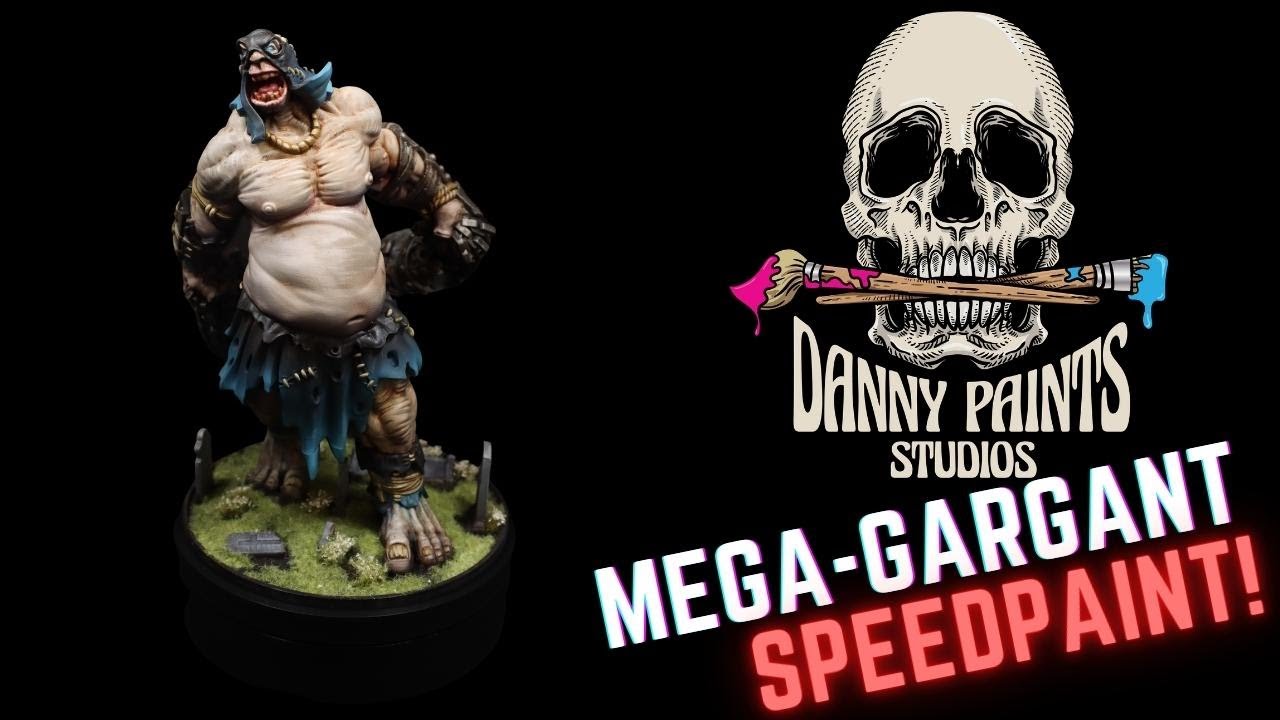 Speed painting a MEGA GARGANT ! (can I do it in 3HRS?!)