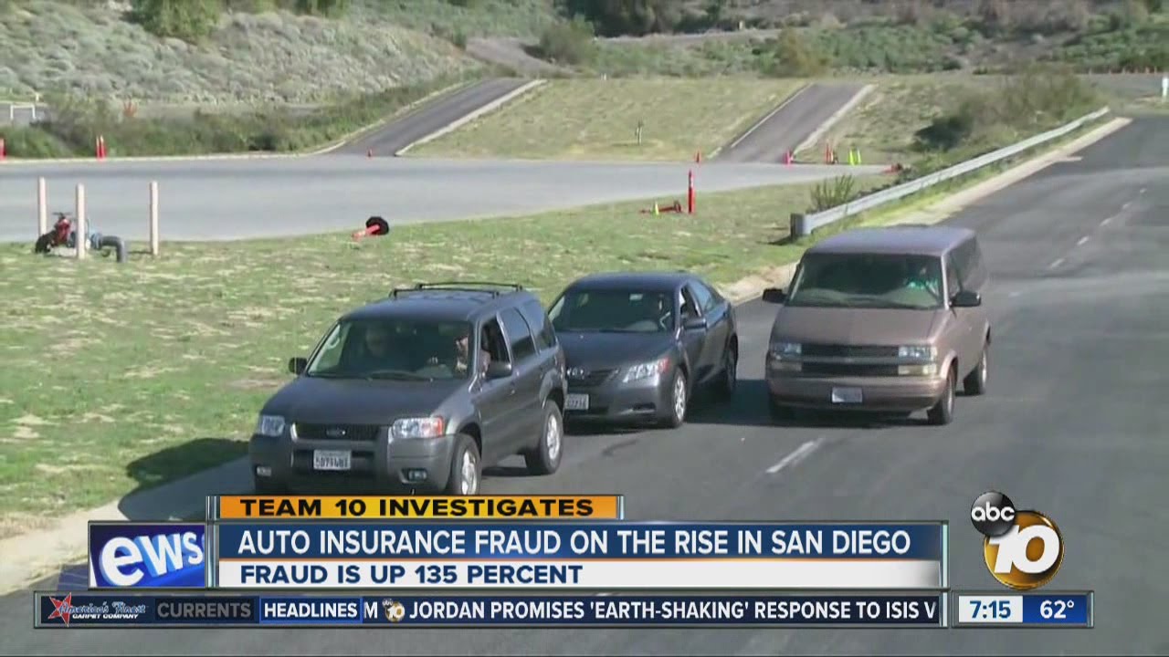 Auto insurance fraud on rise in San Diego County