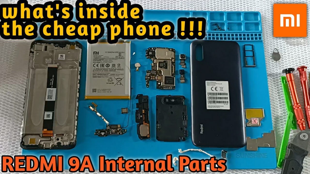 Xiaomi Redmi 9A Teardown / Disassembly | How To Open Redmi 9A | All Internal Parts