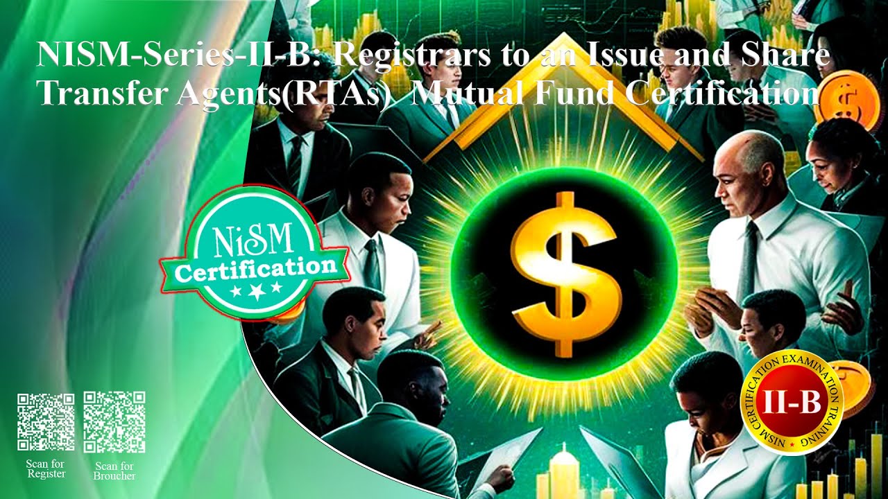 NISM-Series-II-B: Registrars & Transfer Agents &ndash; Mutual Fund Certification