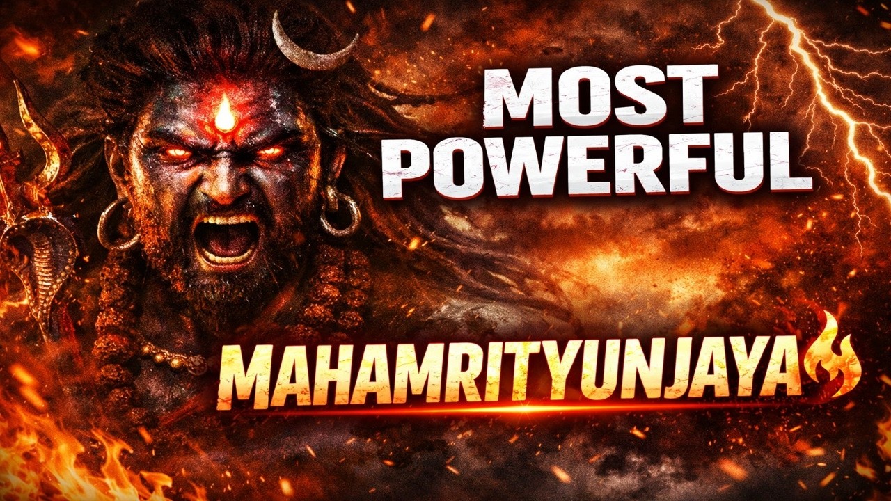 MOST POWERFUL Mahamrityunjaya Mantra 🔥 | Rudra Avatar Shiva | 4K Devotional