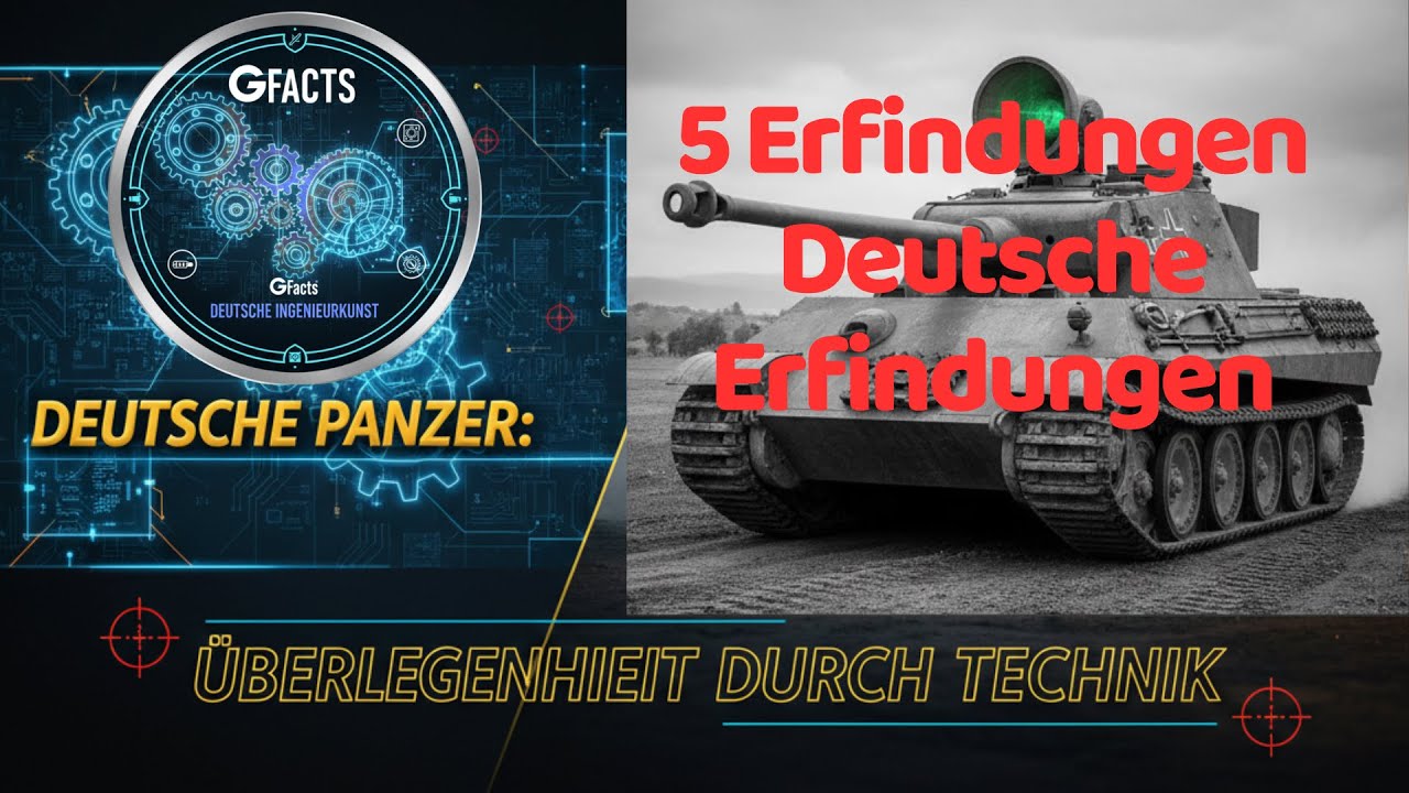 GFacts #001 | Warum deutsche Panzer anders sind: 5 Erfindungen | Deutsche Erfindungen