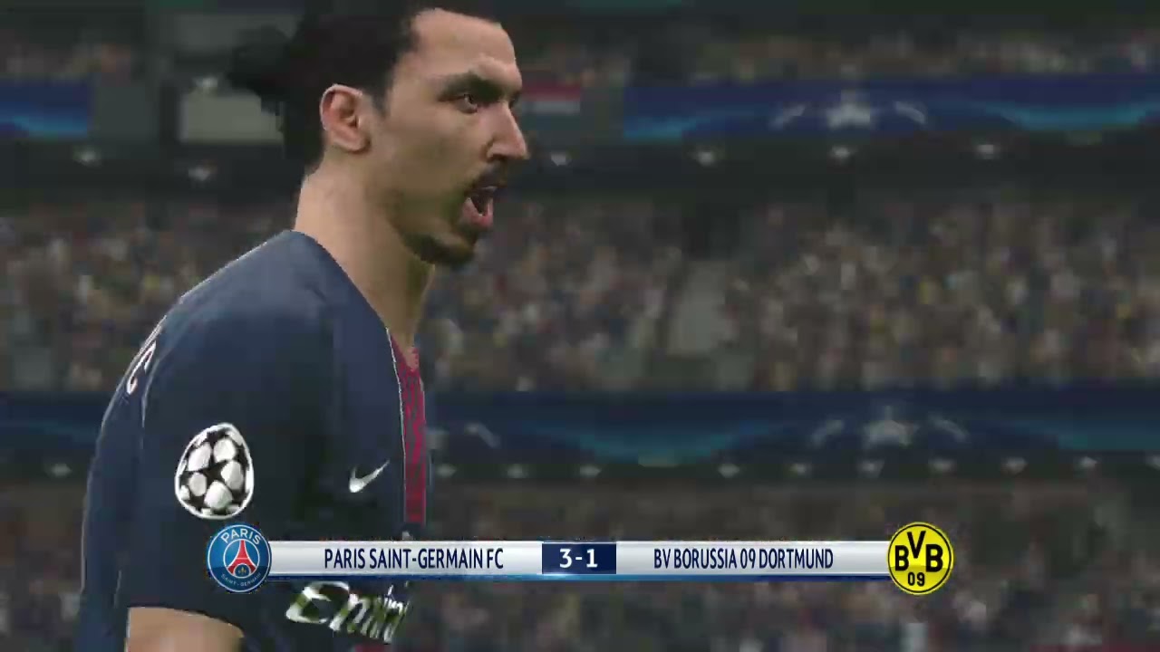 Pro Evolution Soccer 2017 GAMEPLAY (FINAL) FC PARIS SAINT GERMAIN VS BORUSSIA DORTMUND