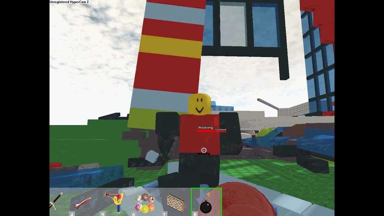 Explosion On The Roblox HQ [SOME PARTS EARRARE]
