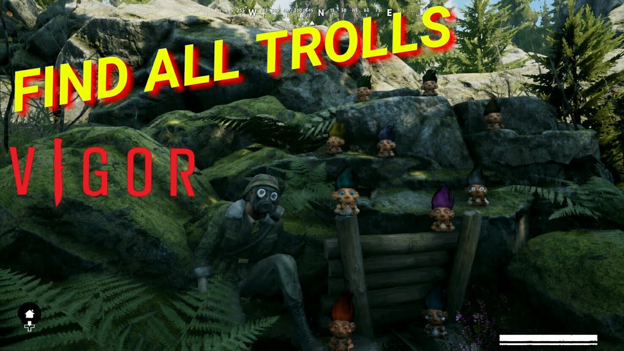 Location all Trolls in VIGOR Localização de todos os Trolls Xbox One Nintendo Switch PS4