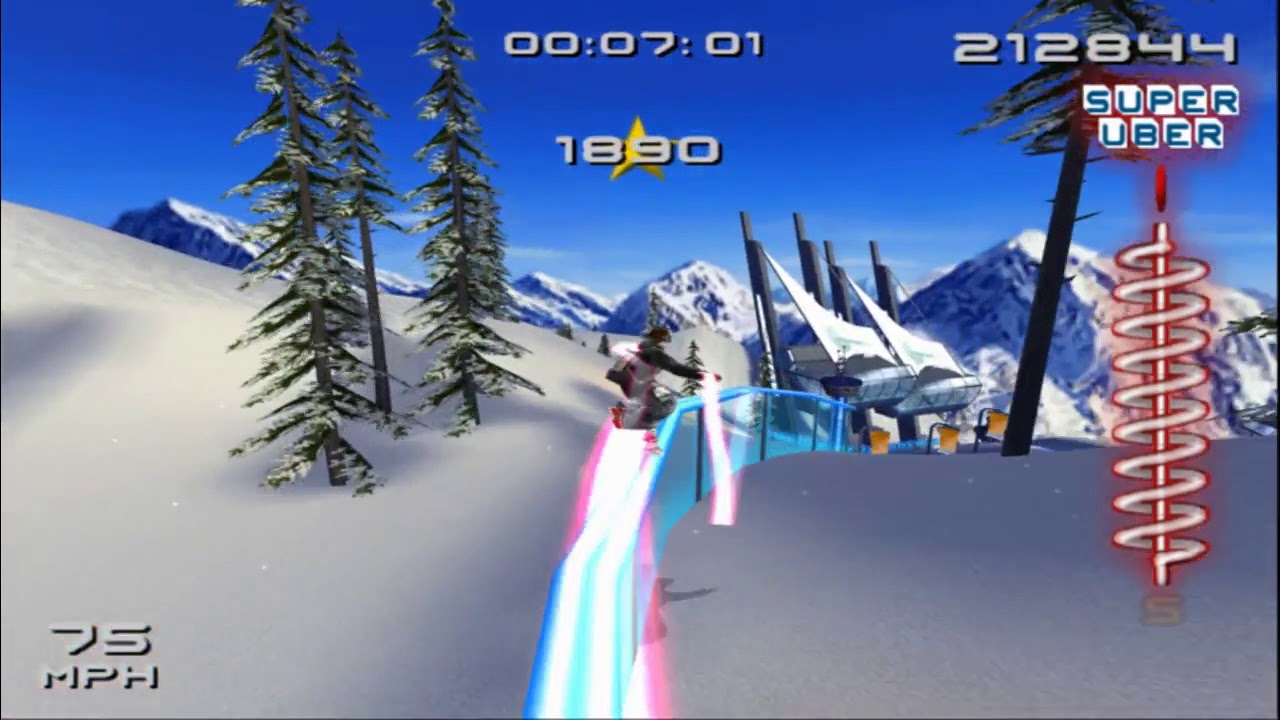 SSX 3 Peak 1 Race 08:37