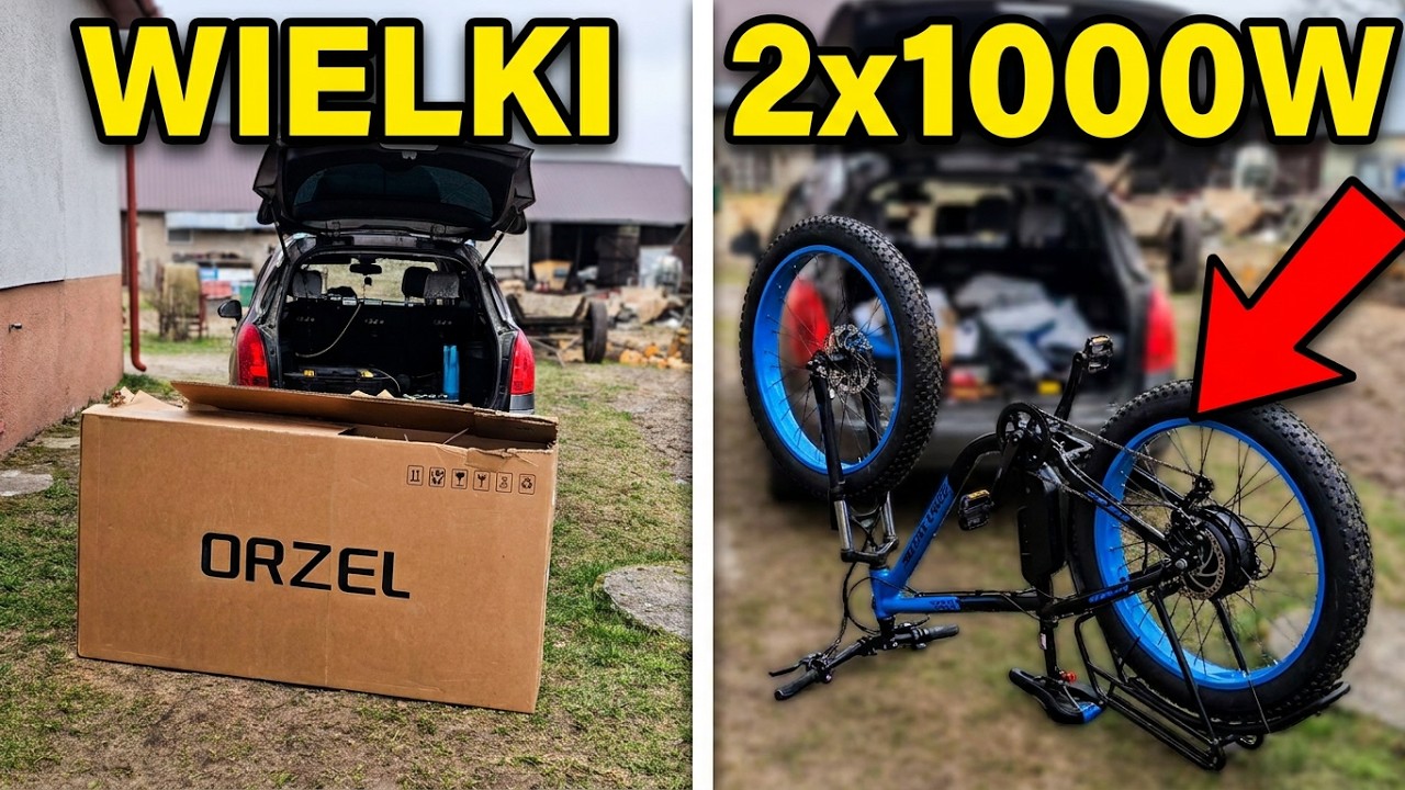 Orzeł K17 Blue#rower elektryczny #2×1000W#pierwsze wrażenie