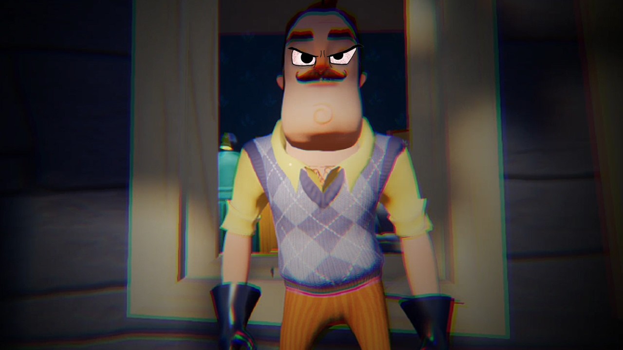 MOM THE NEIGHBOR KEEPS TOUC- | Hello Neighbor | Act 1