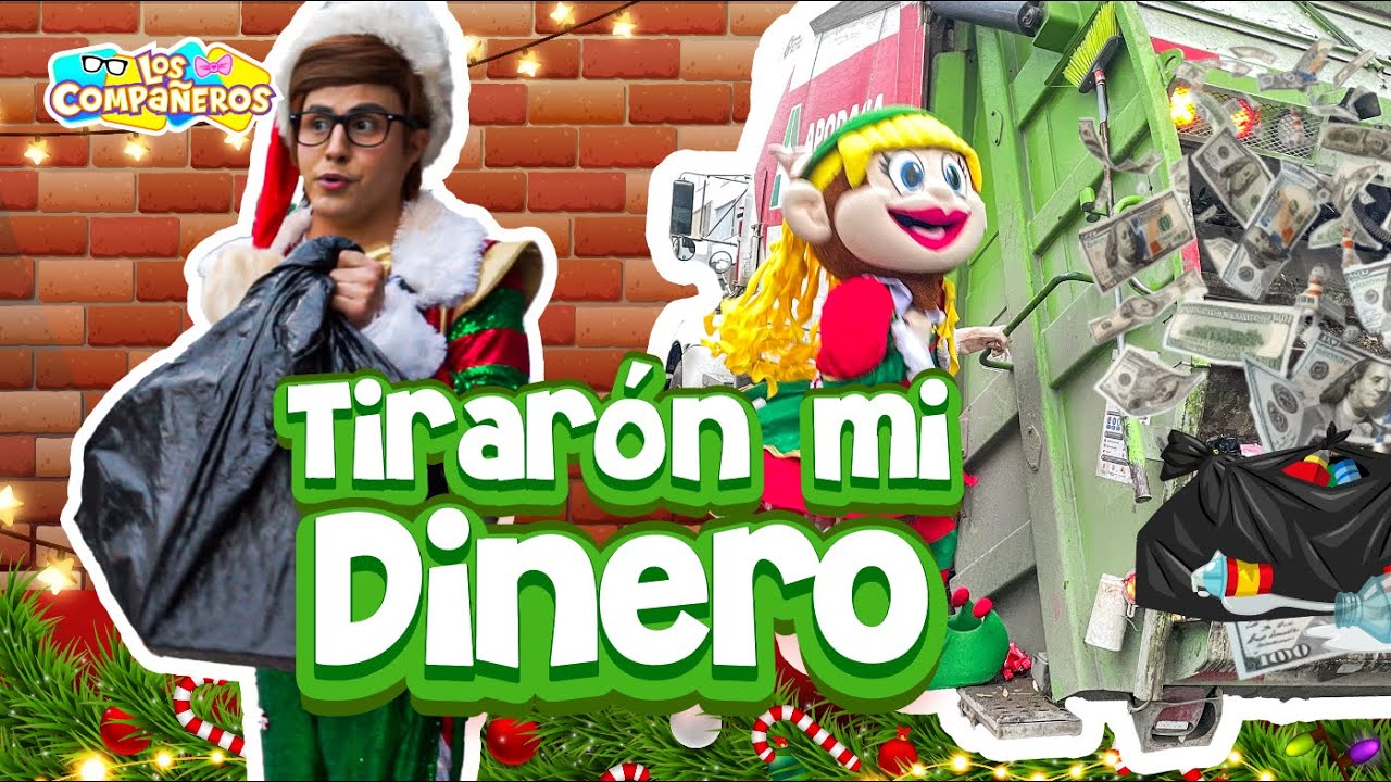 El dinero se va a la basura | Lola se queda sin regalos de navidad | Andy le miente al compañero