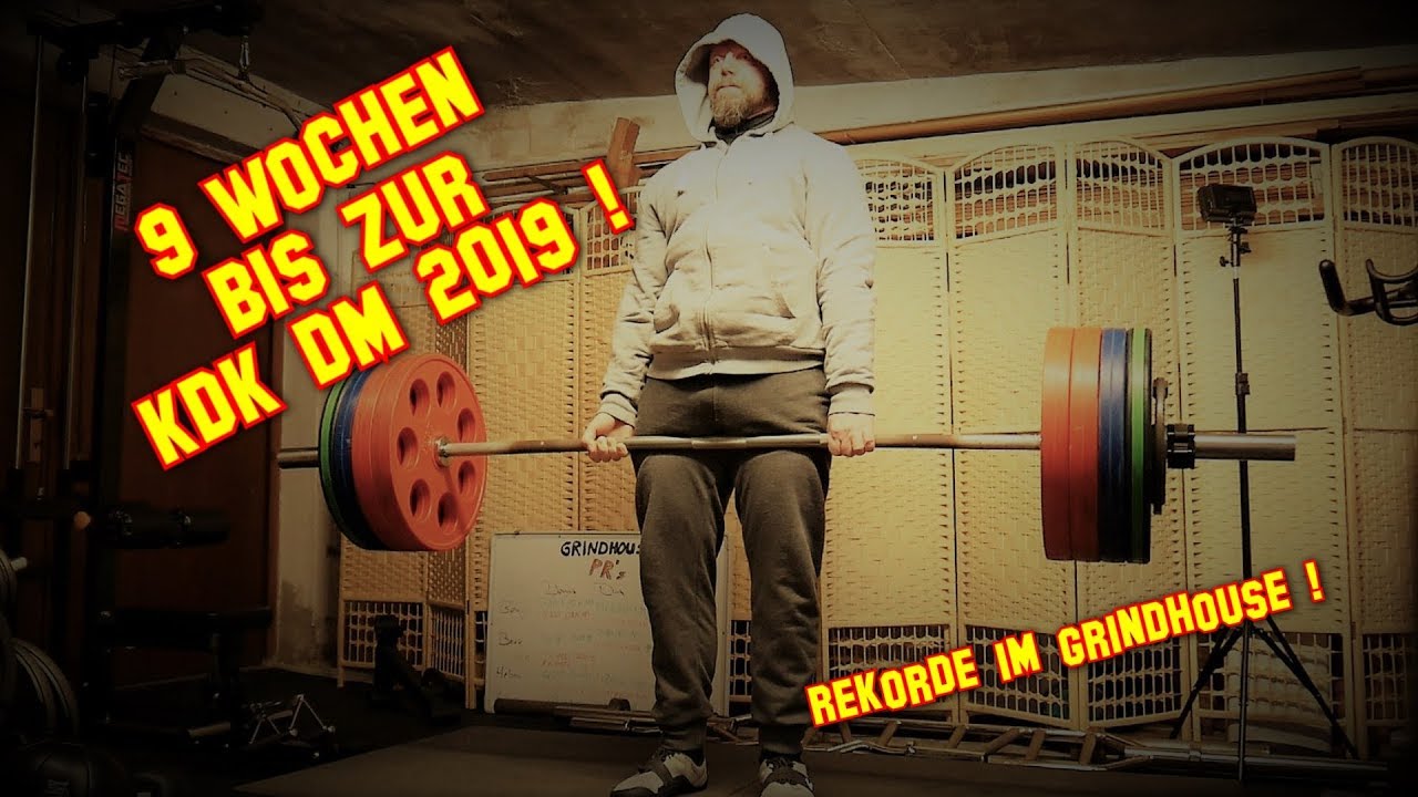9 Wochen bis zur KDM DM 2019 - Rekorde im Zeichen des Strengthshop Gürtels !