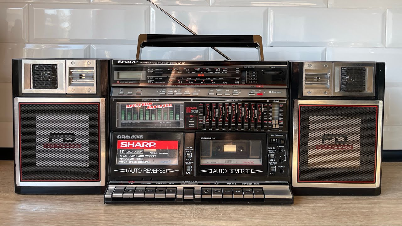 Sharp WF 940 (939) For sale, Japan Boombox vintage rare (SOLD)