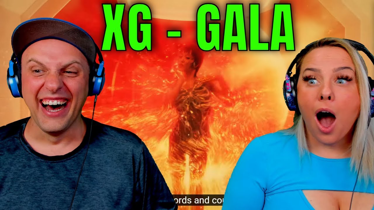 XG - GALA (официальный клип) РЕАКЦИИ THE WOLF HUNTERZ