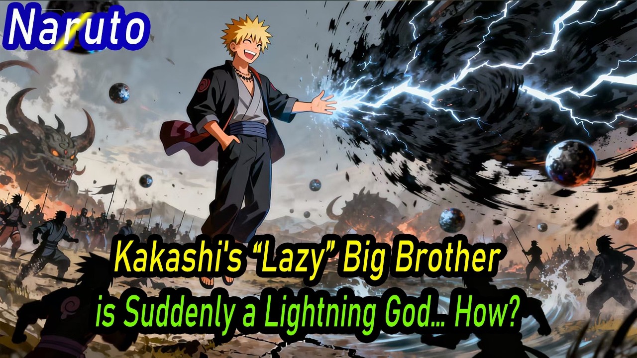 Kakashi's “Lazy” Big Brother is Suddenly a Lightning God… How? #naruto #ninja #narutofanfic
